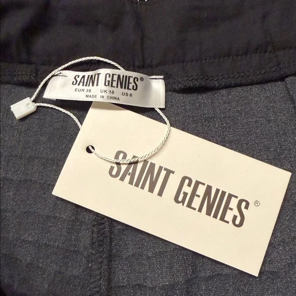 SAINT GENIES Croc Embossed Shorts - Picture 9 of 14